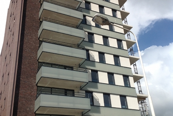 Eresdé opleveringsschoonmaak Woontoren Heerenveen