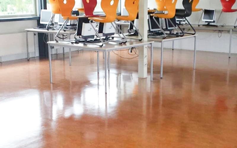 Linoleum reinigen