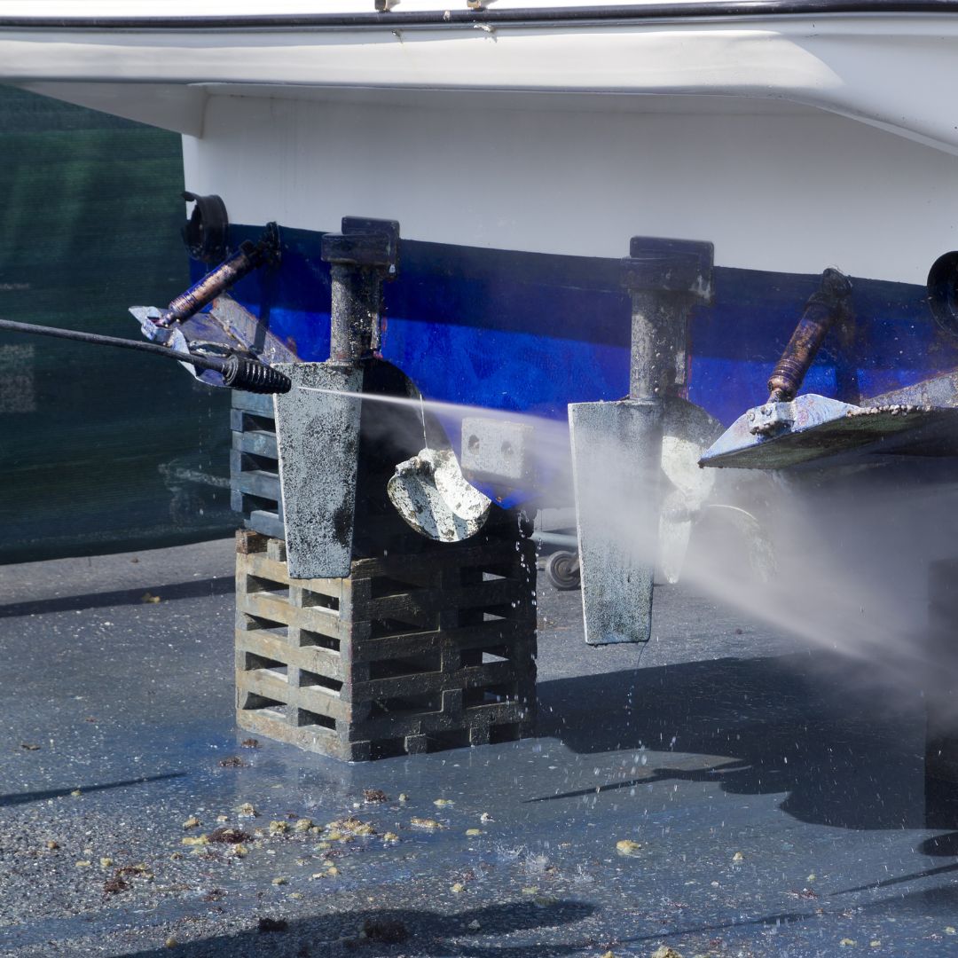 Boot reinigen