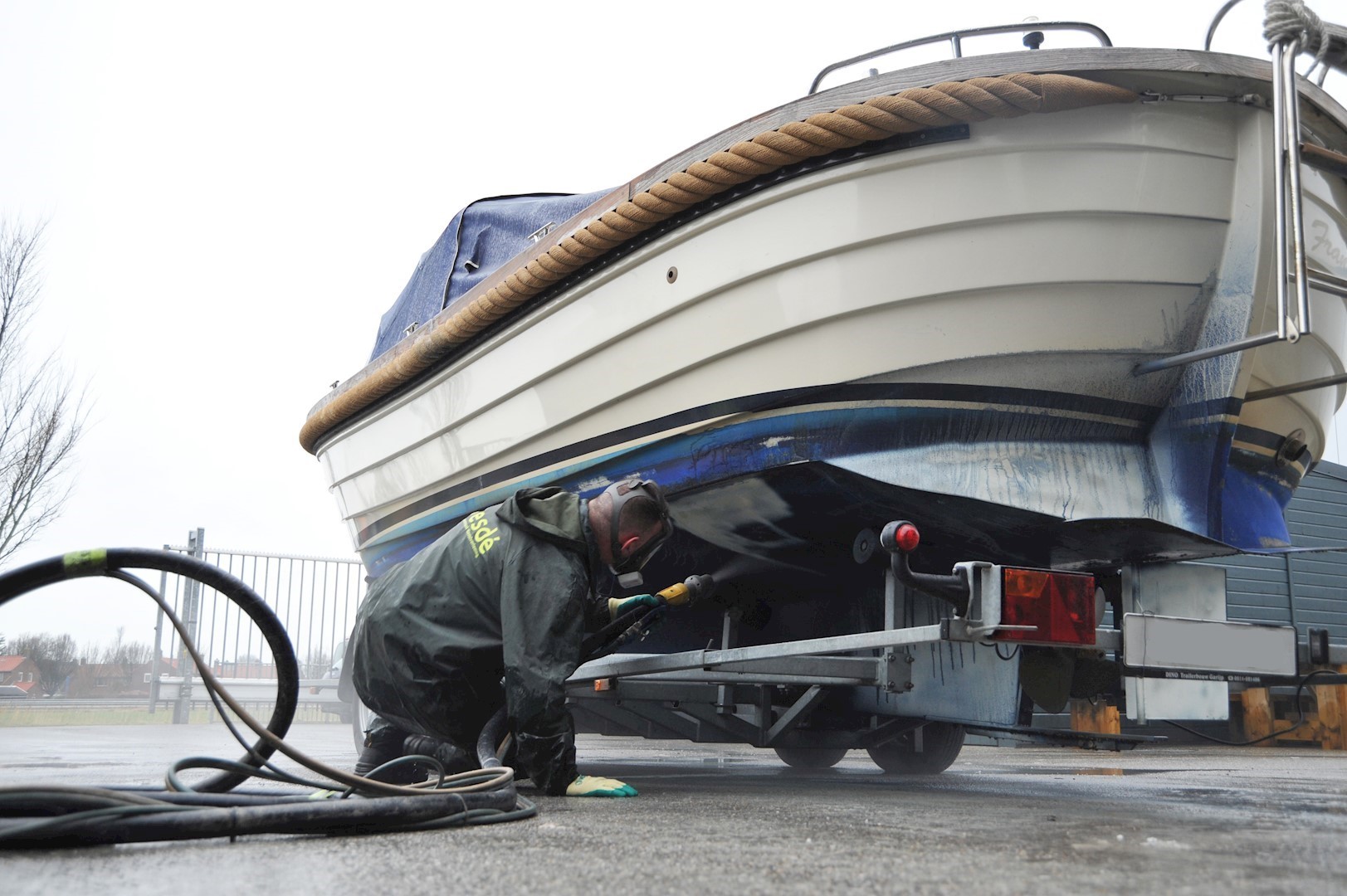 Antifouling verwijderen